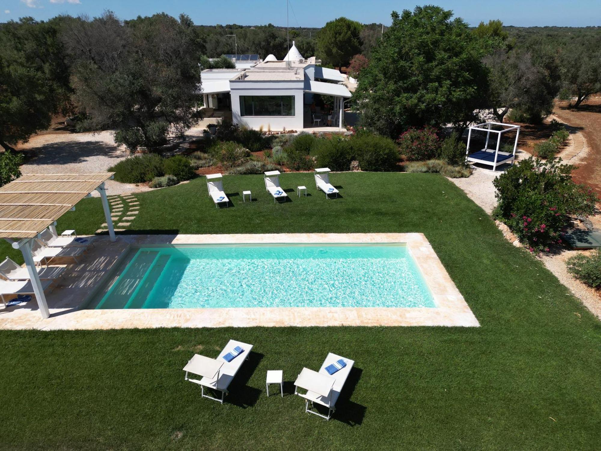 Villa De Luxe Avec Piscine - Trullo Ulivi Al Sole ฟรานกาวิลลา ฟอนตานา ภายนอก รูปภาพ