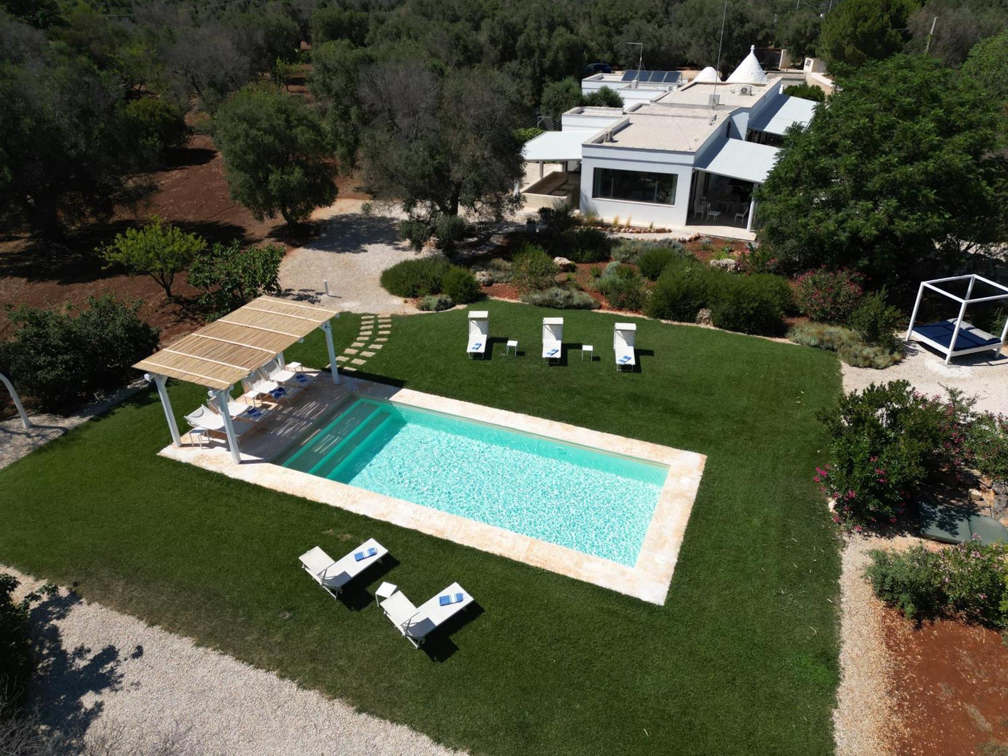 Villa De Luxe Avec Piscine - Trullo Ulivi Al Sole ฟรานกาวิลลา ฟอนตานา ภายนอก รูปภาพ